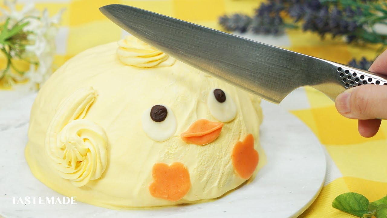そんな顔で見ないで】ボウルで簡単ぴよぴよアイスケーキ🐥 - YouTube