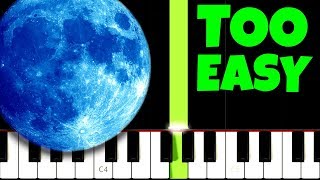 Clair de Lune - Debussy [TOO EASY] (ONLY RIGHT HAND)