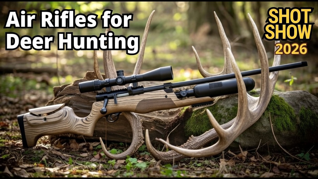 Пневматическая винтовка №1 на выставке SHOT Show 2026 для охоты на оленей | Появляется новый король