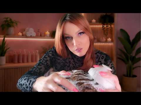 ASMR Barber Head Spa 💆‍♂️ Deep Relaxation Hair Wash