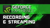 How To Stream Using Nvidia Geforce Experience Youtube