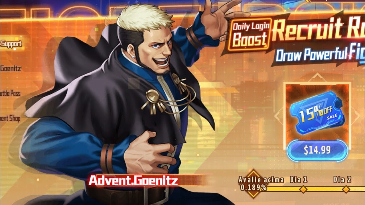 Kof98 umol pegando advernt goenitz e a arma gastando pouco #kof98 #kof #kof98umol 