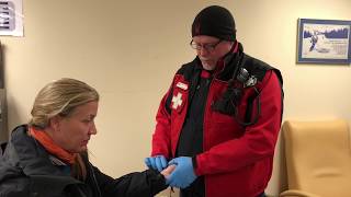 Mad River Mountain Ski Patrol - Assessing Pulse