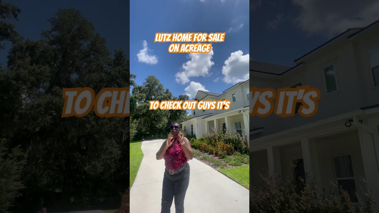 House with acreage in Lutz Fl