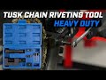Tusk motorcycleatv chain riveting tool
