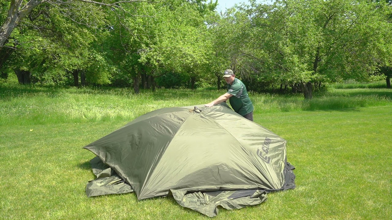 How to set up a Quick-Set by Clam screen tent shelter - Instructional Video