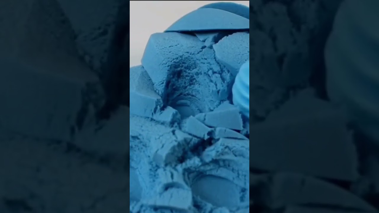 Kinetic Sand Cutting: Oddly Satisfying ASMR # 3 