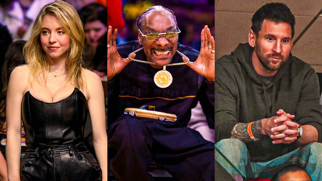 Celebrities at NBA Games !