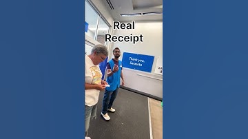 Walmart fake receipt PRANK