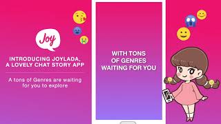 Joylada, A Lovely Chat Story App screenshot 2