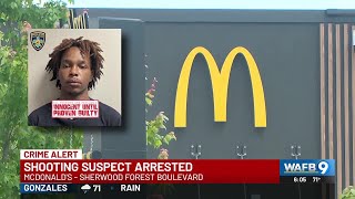 BRPD: Man arrested for shooting at McDonald’s; leaving 1 injured