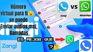 ZANGI/ Chat with your friends without using a cell phone number /WhatsApp alternative 2023 screenshot 5