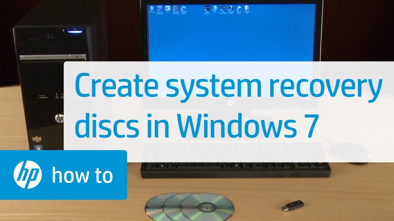 Creating System Recovery Discs in Windows 16 for HP and Compaq Desktop PCs   HP Computers  HP