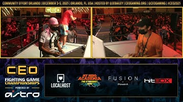 CEO2021 Guilty Gear Strive Top 8 - PANDA PUNK vs AIDAN SHINE
