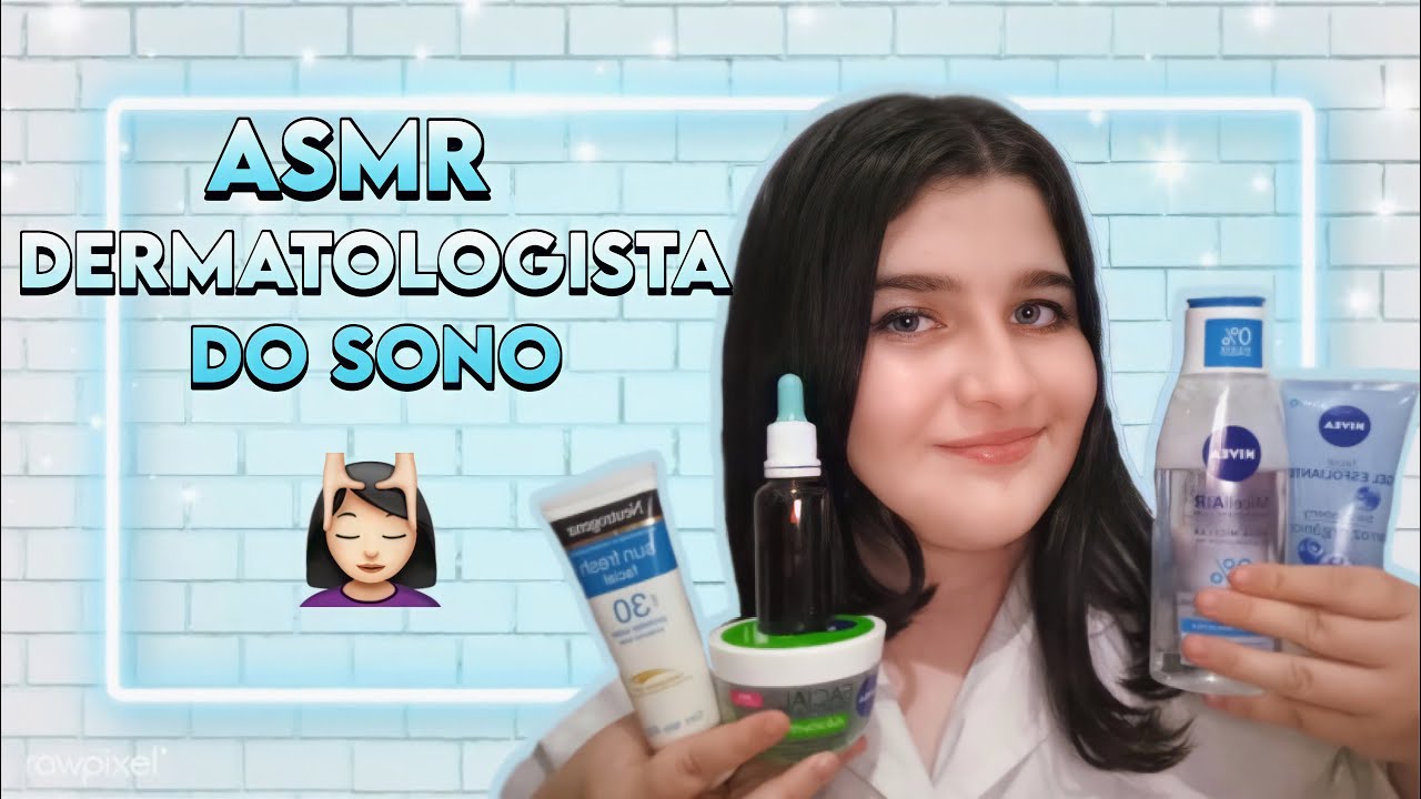 Farei VOCÊ DORMIR com esse SKINCARE (ASMR)