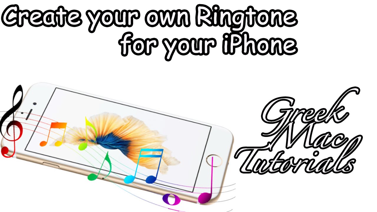 Create a Ringtone for your iPhone WITHOUT apps - Greek Mac Tutorials - YouTube
