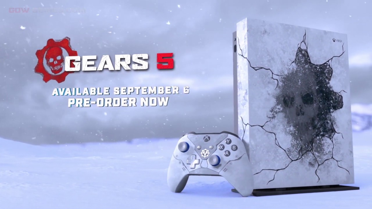 Gears 5 Xbox One X Limited Edition Trailer YouTube