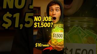 He Saved 1,500 In College Without A Job.