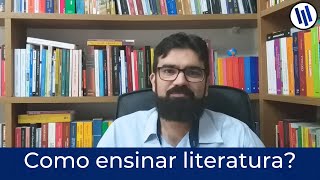 Como ensinar literatura? | Refletindo sobre leitura literária na escola | Professor Weslley Barbosa