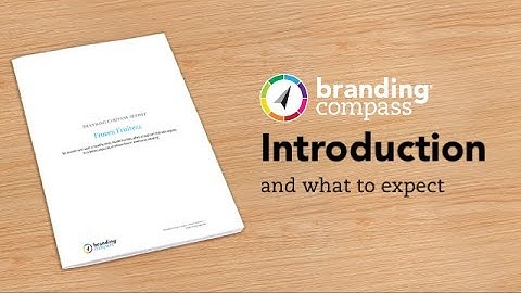 Branding Compass Introduction: Online Workbook, Personalized Branding Report, Logo Design