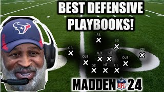 TOP 3 BEST DEFENSIVE PLAYBOOKS TO WIN MORE GAMES IN MADDEN 24