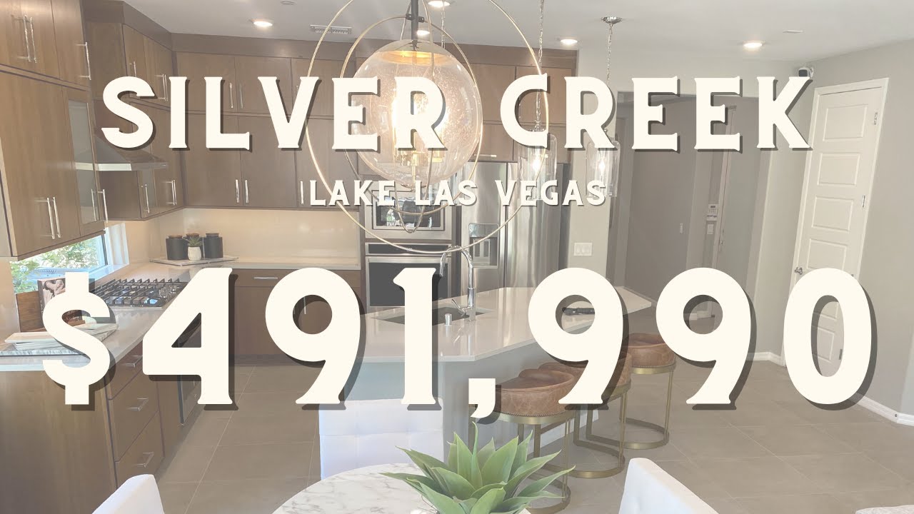 Lake Las Vegas Model Home Walkthrough - Del Webb - Silver Creek