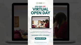 Become a Homeopath and study with us at CHE-Australia!