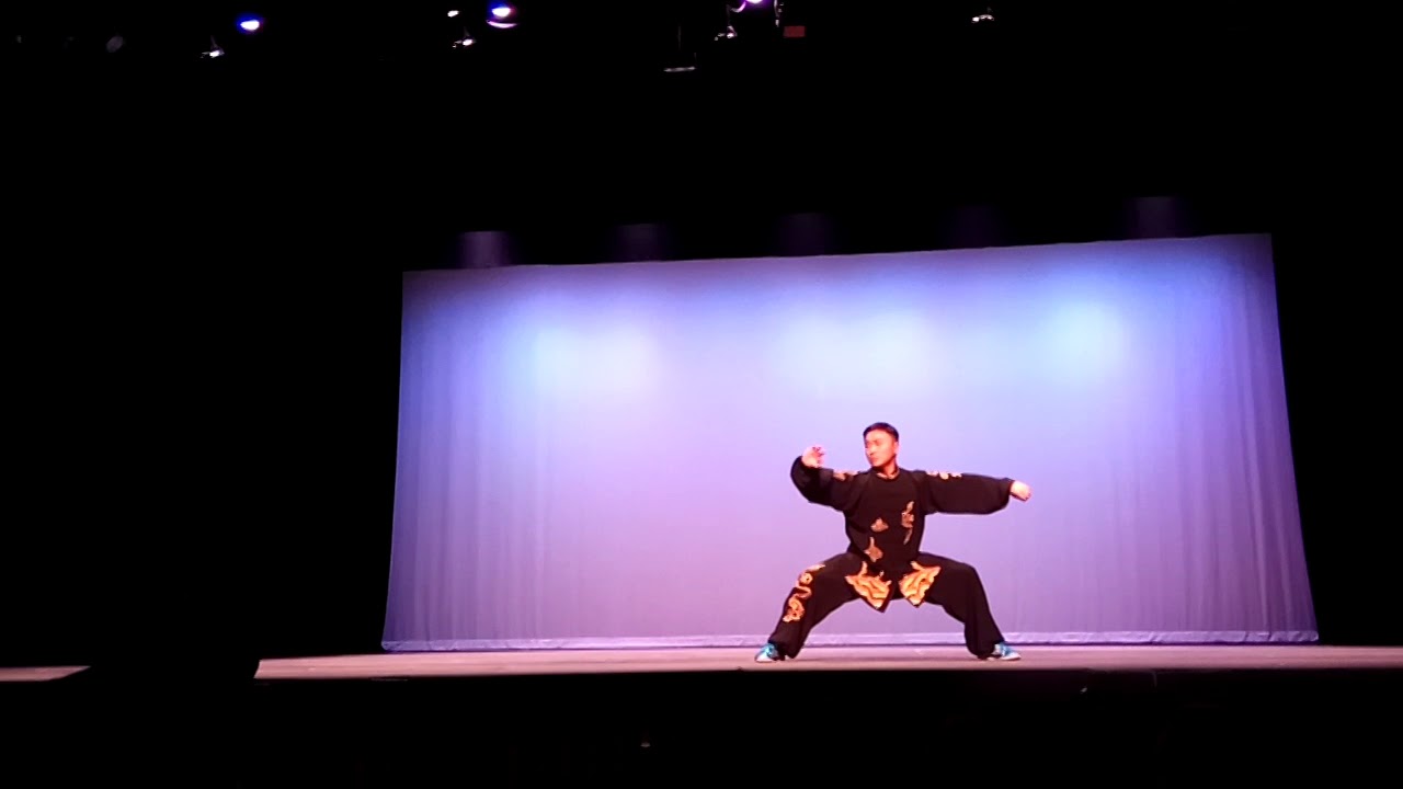 Taichi Form by Master Zhonghua Wang - YouTube