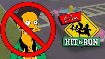 Disney have removed Apu from The Simpsons Hit and Run