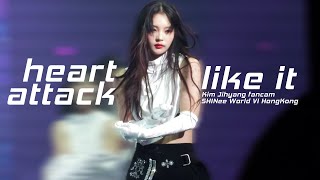4K 김지향 Like It & Heart Attack 직캠 Hong Kong SHINee World VI concert | Kim Jihyang fancam | 샤이니 콘서트