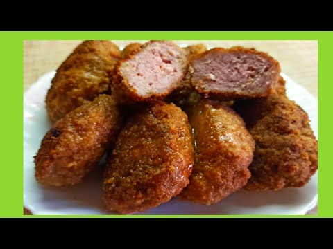 Свиные котлеты с манкой без хлеба. Самый вкусный рецепт.