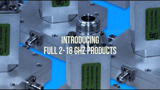 Werlatone RF Combiners & Directional Couplers for 2-18 GHz