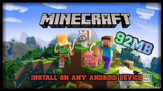 How to download minecraft for free on any android device