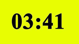 3 Minute 41 Second Timer