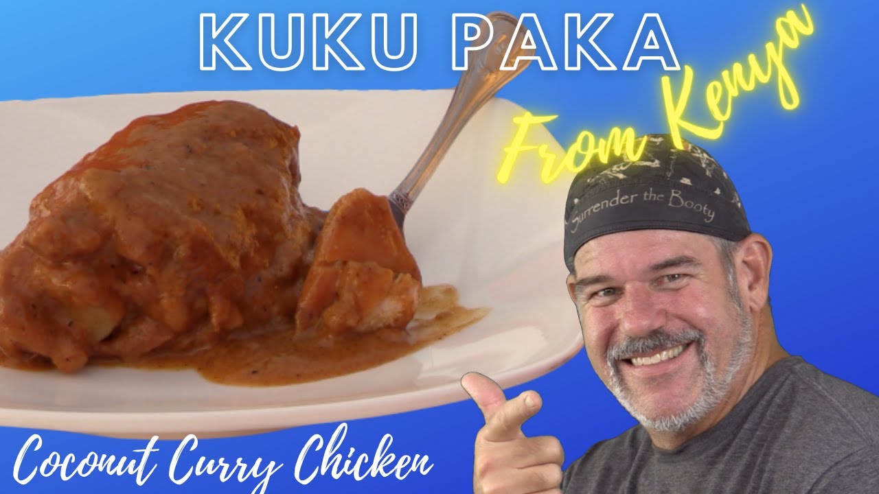 Kenyan Kuku Paka (Delicious Chicken Dish with Sauce)