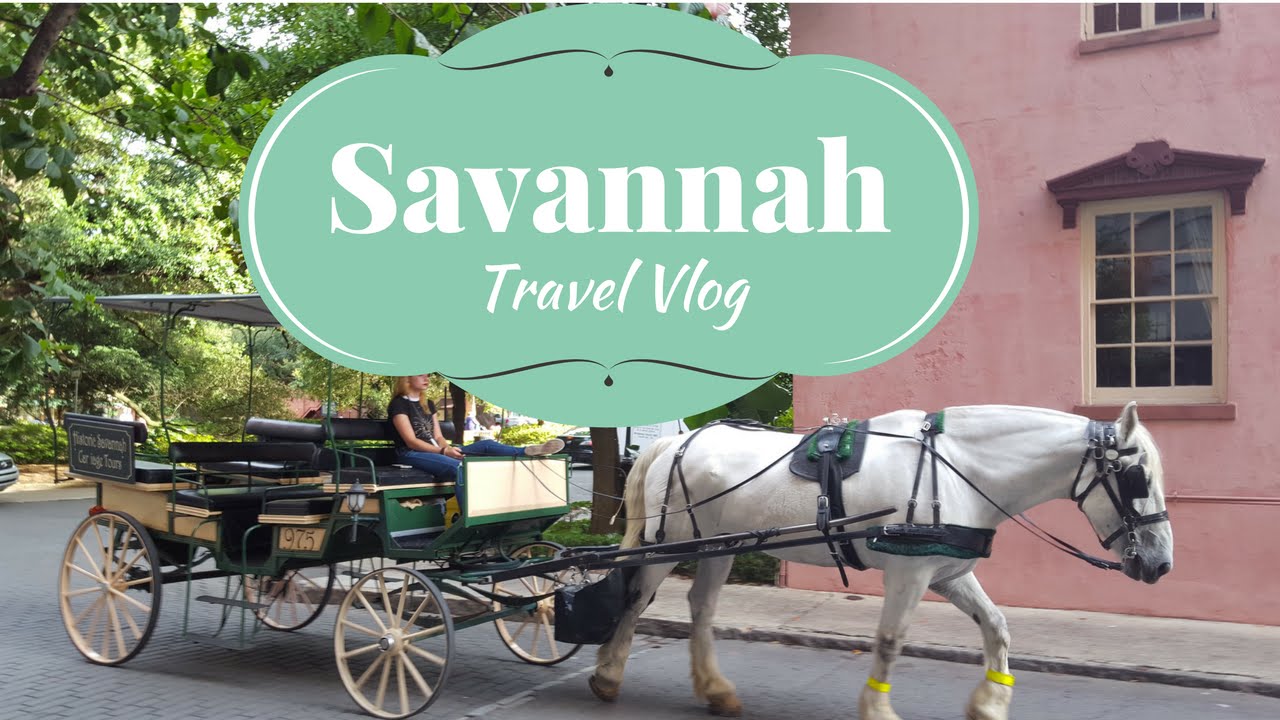 Beautiful Coastal City ,Savannah, Georgia - Travel Vlog