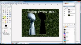 GIMP Tutorial - Episode 2 - Shadows with Blurs, Transparency, Selections, and MORE!