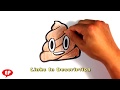 How to Draw Poop Emoji - Cute Drawings - Easy Pictures to Draw