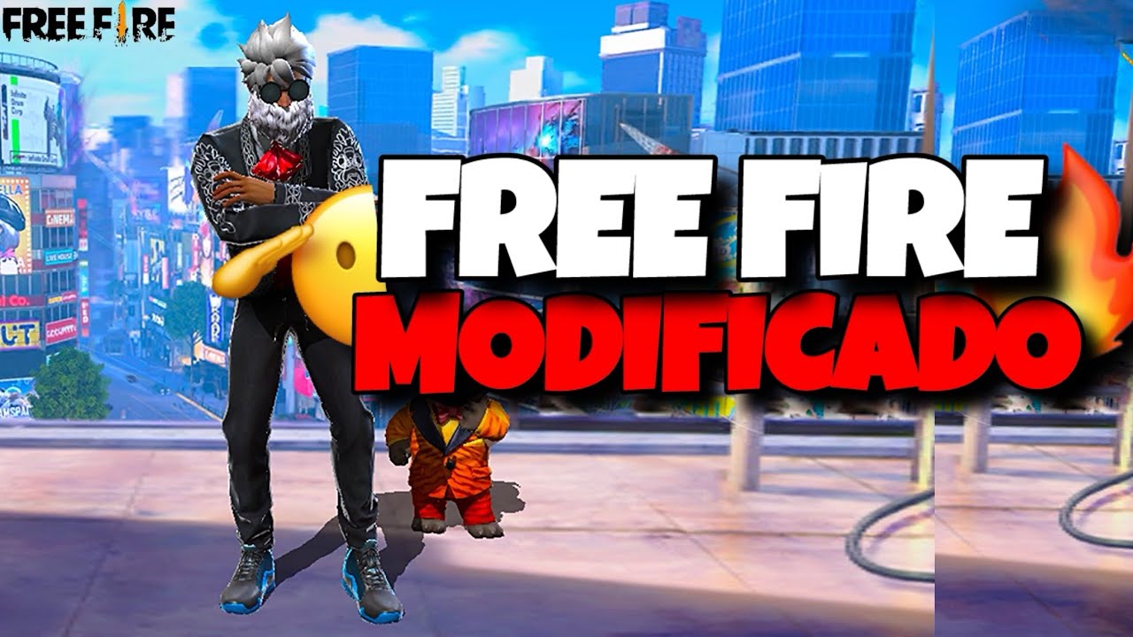 ¡CREE UN FREE FIRE MODIFICADO PARA PODER PEGAR COMO HACKER SIENDO LEGAL ...