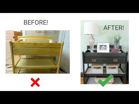 20 BRILLIANT REPURPOSING PROJECT FOR CHANGING TABLES