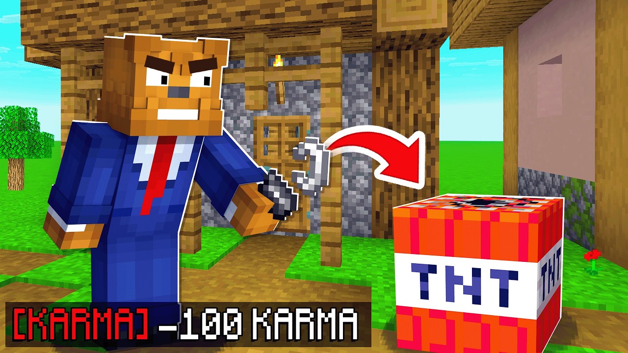 Minecraft But You Control Our Karma