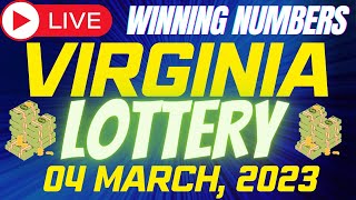 Virginia Night Lottery Results 04 Mar 2023 - Pick 3