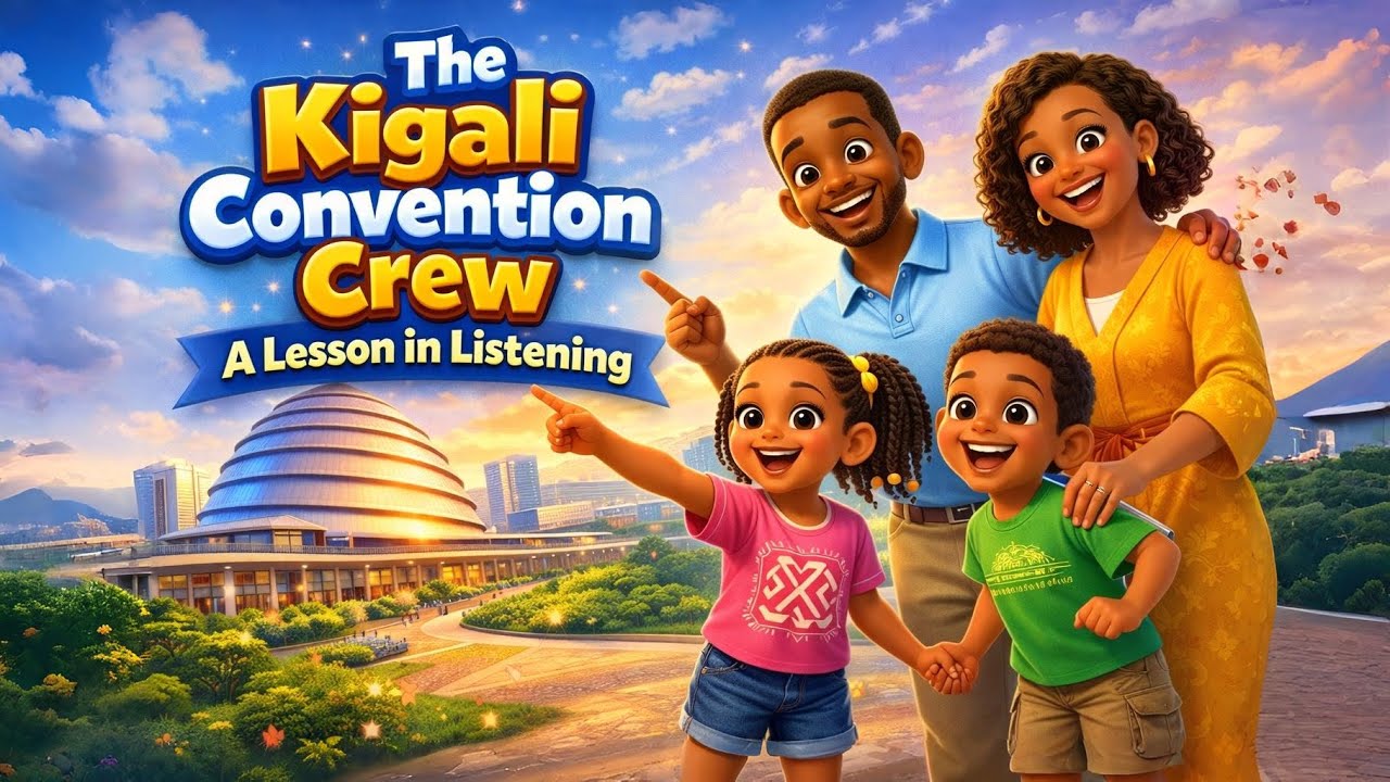 Watch (👁️👃👁️) Bible Story for Kids: Obedience | Visiting Kigali Convention Center | Ephesians 6:1