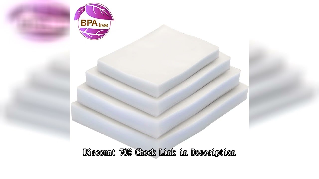 100PCS/LOT vacuum sealer Plastic Storage bag for vacuum sealing machine for pack food saver Packagin