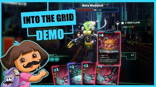 UPCOMING Clever Deckbuilding Roguelike | Into The Grid