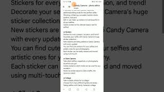 Candy Camera - photo editor screenshot 5