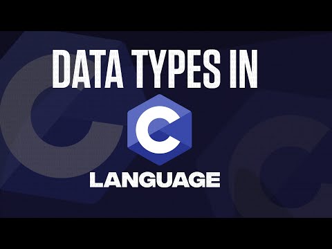 Data Types in C language