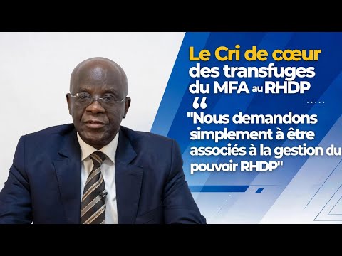 RHDP: LES ANCIENS DU MFA SE DISENT MARGINALISÉS , RÉCLAMENT LEUR PART DANS LA GESTION DU POUVOIR