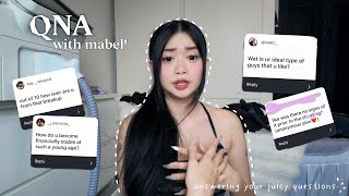 ANSWERING YOUR QUESTIONS!💌 | break up advice, self love & how to earn $, QNA w /mabelkeeee screenshot 5