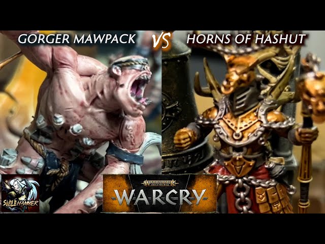 Warcry 2.0 Battle Report: Gorger Mawpack vs Horns of Hashut class=